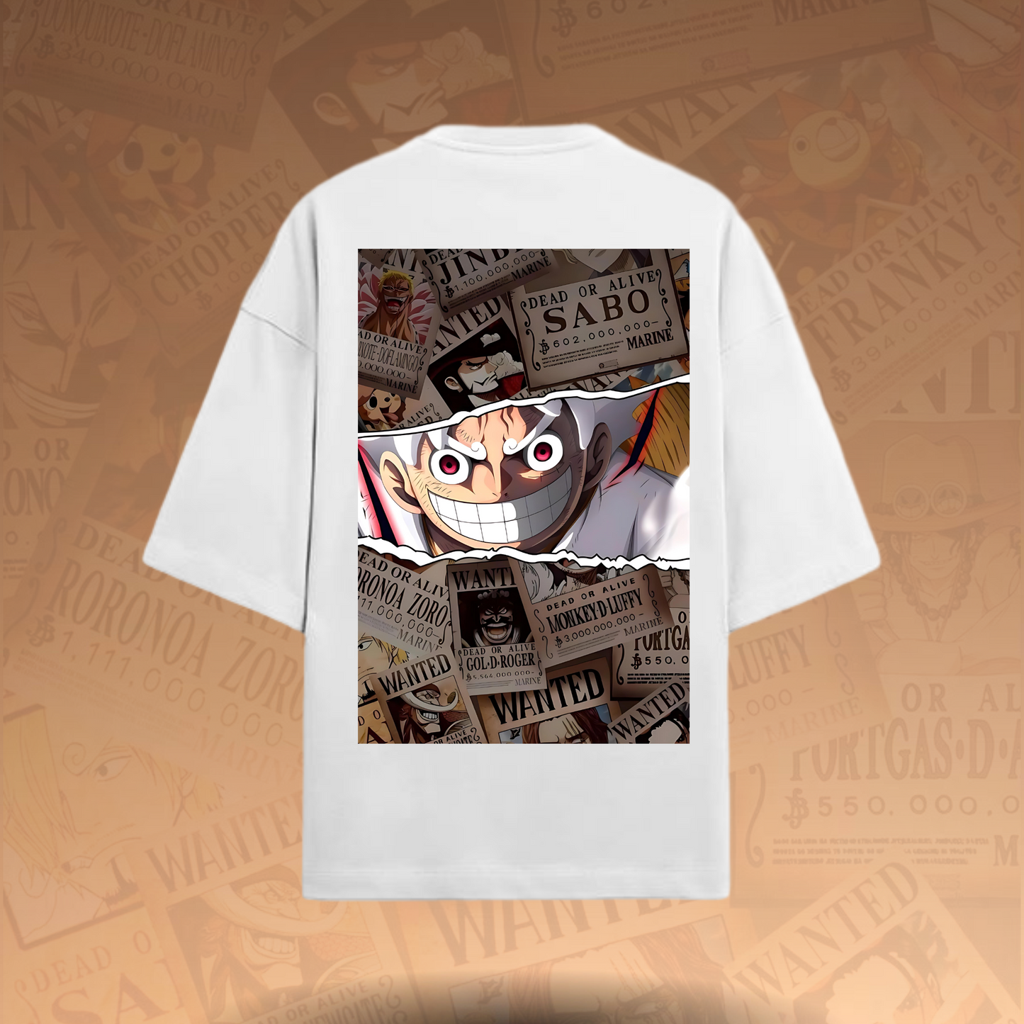 GEAR 5: Luffy the Liberator Oversized T-Shirt – Limited Edition