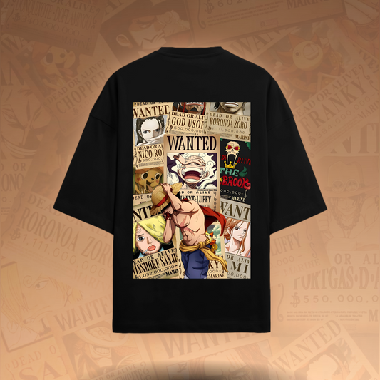 STRAW HAT: Captain Luffy Oversized T-Shirt – Limited Edition