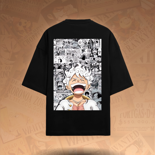 GEAR 5: Luffy Reborn Oversized T-Shirt – Limited Edition
