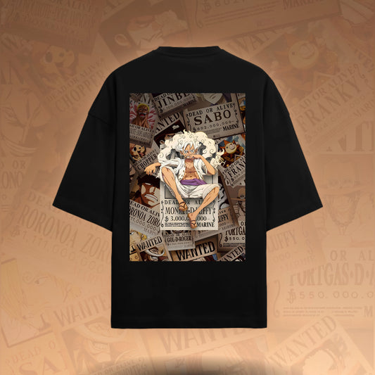 GEAR 5: Luffy’s Awakening Oversized T-Shirt – Limited Edition