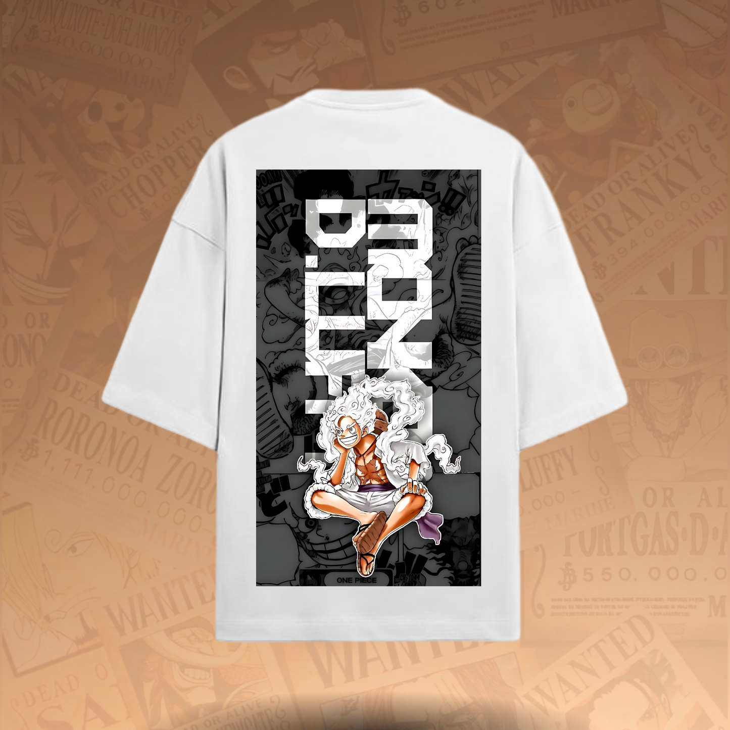 GEAR 5: Luffy Transformed Oversized T-Shirt – Limited Edition