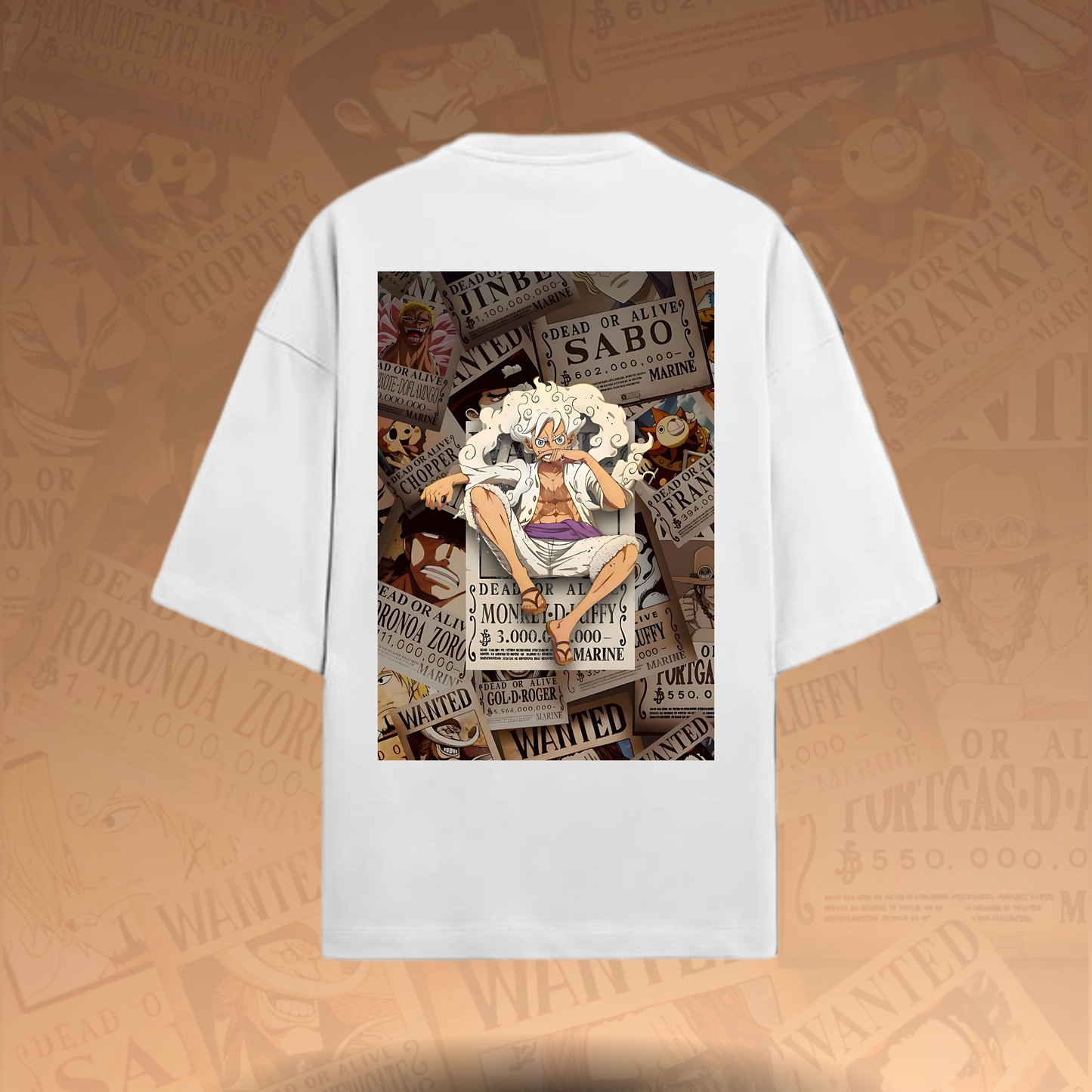 GEAR 5: Luffy’s Awakening Oversized T-Shirt – Limited Edition