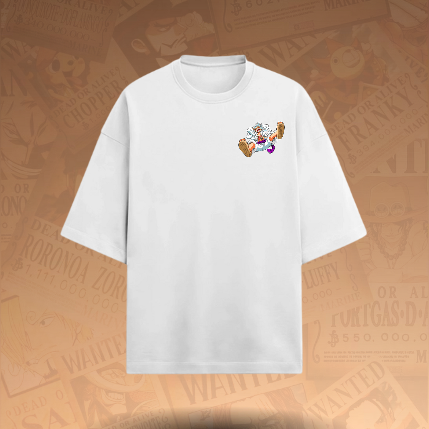 GEAR 5: Luffy the Liberator Oversized T-Shirt – Limited Edition