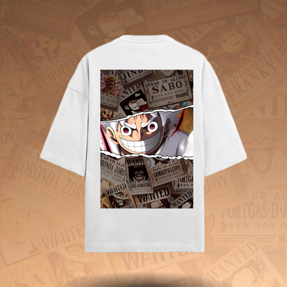 GEAR 5: Luffy the Liberator Oversized T-Shirt – Limited Edition