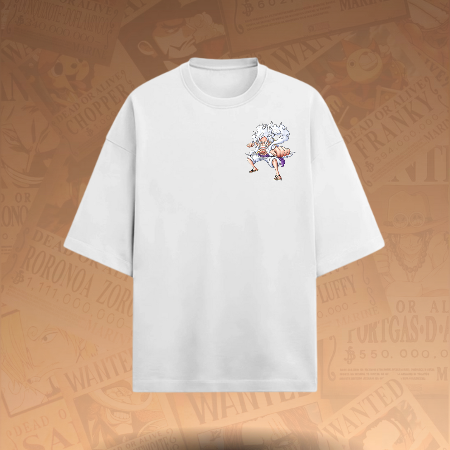 GEAR 5: Luffy Transformed Oversized T-Shirt – Limited Edition