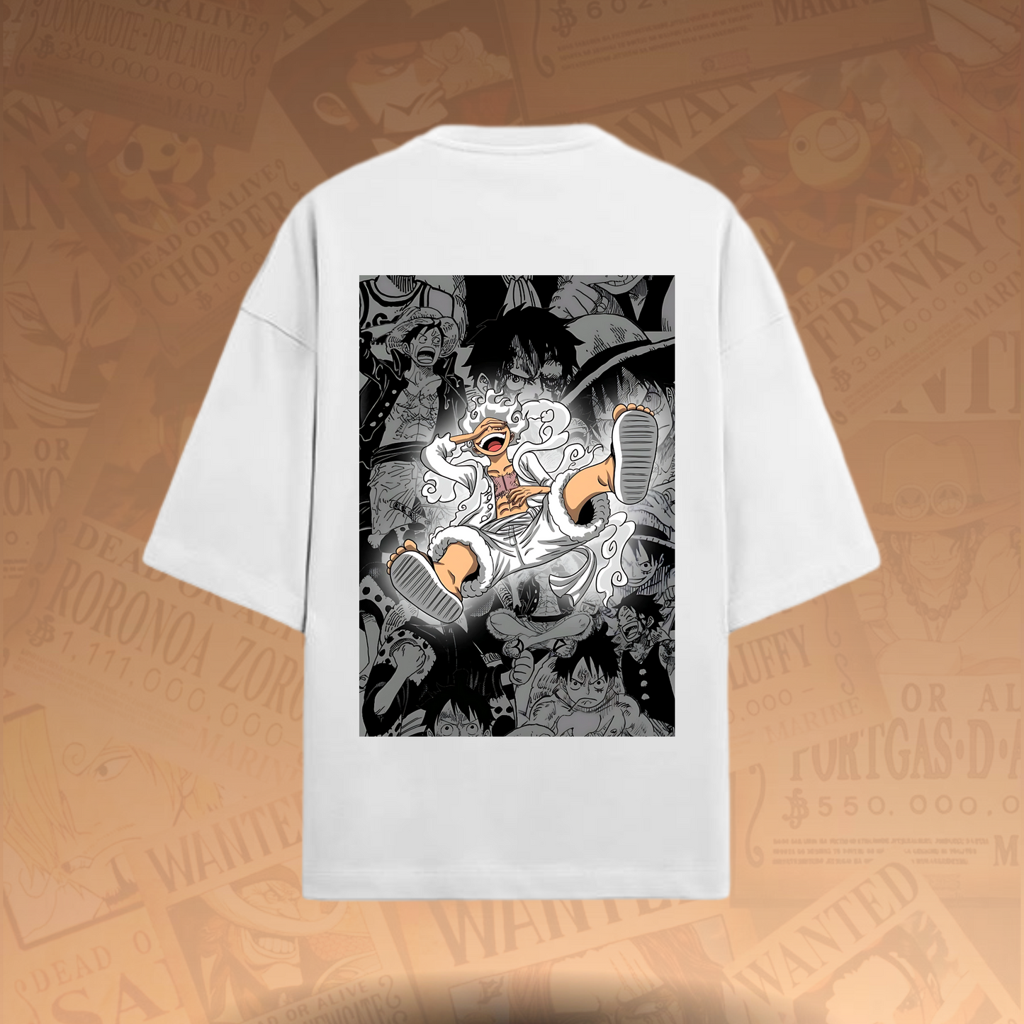 GEAR 5: Luffy’s Final Form Oversized T-Shirt – Limited Edition
