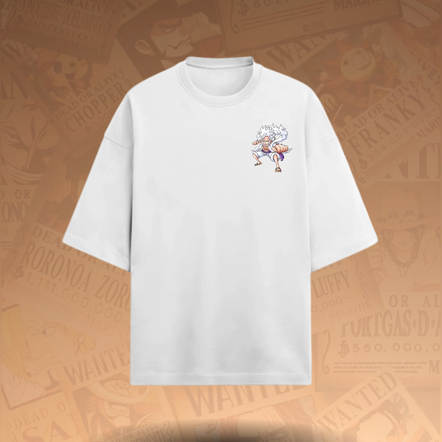 GEAR 5: Luffy Reborn Oversized T-Shirt – Limited Edition