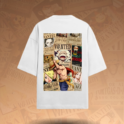 STRAW HAT: Captain Luffy Oversized T-Shirt – Limited Edition