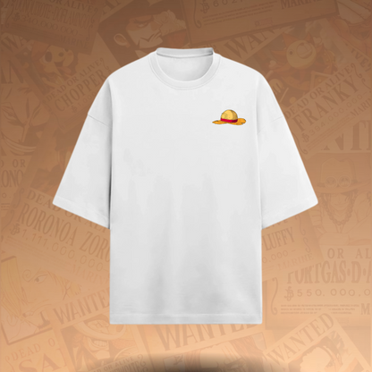 STRAW HAT: Captain Luffy Oversized T-Shirt – Limited Edition