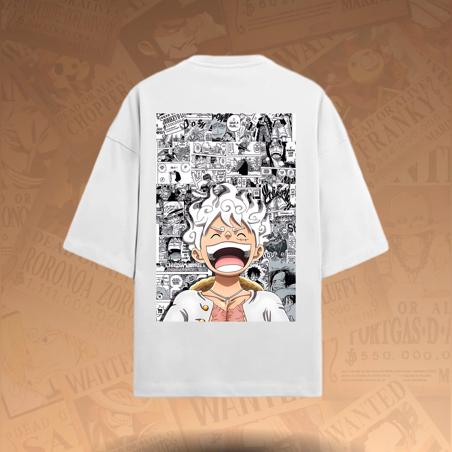 GEAR 5: Luffy Reborn Oversized T-Shirt – Limited Edition